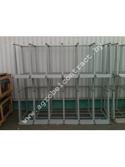 Стеллаж металлический для хранения шин, колес и дисков