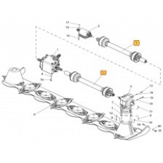 вал карданный КК.10.040.3000-063/101, 0000002021